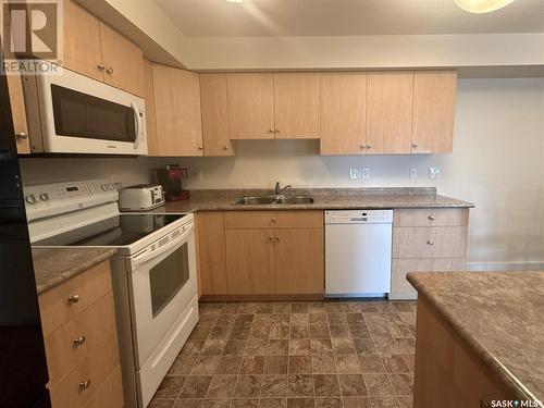 303 2341 Windsor Park Road, Regina, SK - Indoor Photo Showing Kitchen With Double Sink