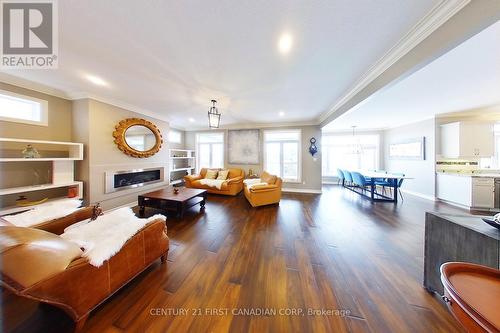 2369 Torrey Pines Way, London, ON - Indoor Photo Showing Living Room With Fireplace