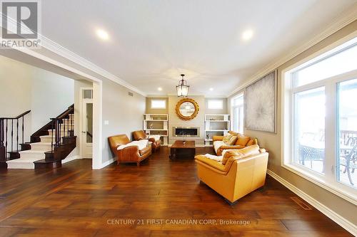 2369 Torrey Pines Way, London, ON - Indoor Photo Showing Living Room With Fireplace