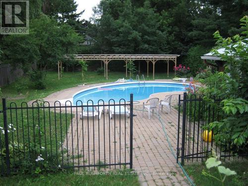 Client Summer Photo - 386 Billings Avenue, Ottawa, ON - Outdoor With In Ground Pool With Backyard