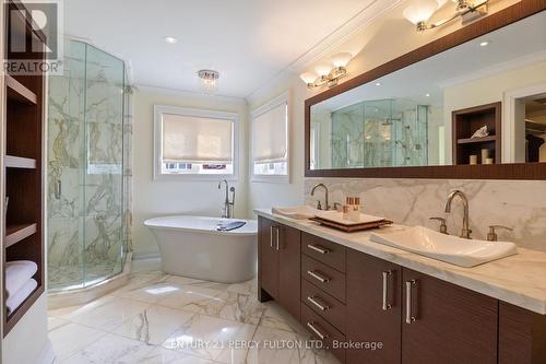 Primary Ensuite bathroom - 990 John Watt Boulevard, Mississauga, ON - Indoor Photo Showing Bathroom