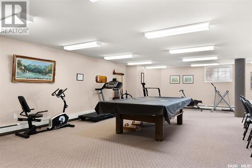 201 4525 Marigold Drive, Regina, SK - Indoor Photo Showing Gym Room