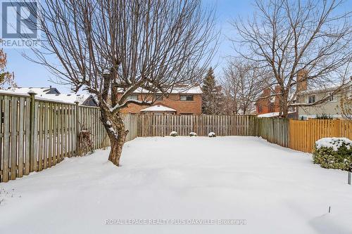 Deep, Fully Fenced Back Yard - 4177 Sunflower Drive, Mississauga, ON - Outdoor