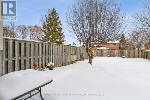 Deep, Fully Fenced Back Yard - 4177 Sunflower Drive, Mississauga, ON - Outdoor