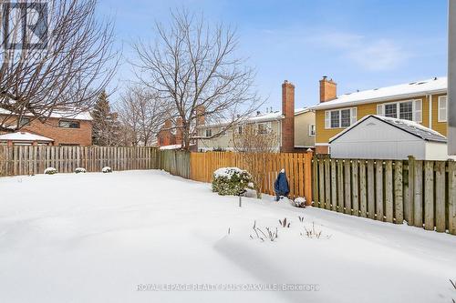 Deep, Fully Fenced Back Yard - 4177 Sunflower Drive, Mississauga, ON - Outdoor