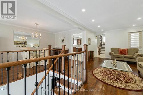 Living Room Overlooks Dining Room - 4177 Sunflower Drive, Mississauga, ON - Indoor Photo Showing Other Room