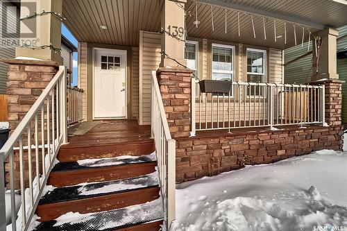 139 Langlois Way, Saskatoon, SK - Outdoor With Deck Patio Veranda