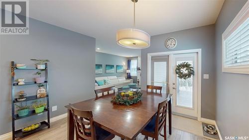 7033 Maple Fern Bay, Regina, SK - Indoor Photo Showing Dining Room