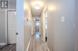 Hall featuring light hardwood / wood-style floors - 