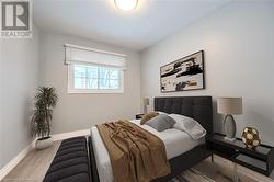 Bedroom featuring light wood-type flooring - 