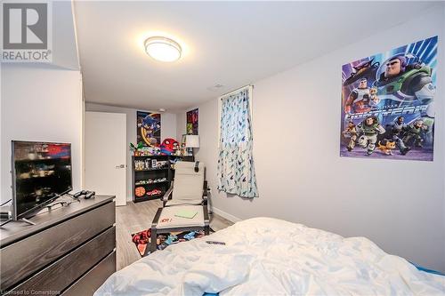 Bedroom with light hardwood / wood-style floors - 82 Conway Drive, Kitchener, ON - Indoor Photo Showing Bedroom