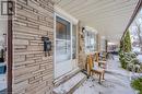 View of snow covered property entrance - 82 Conway Drive, Kitchener, ON  - Outdoor With Exterior 