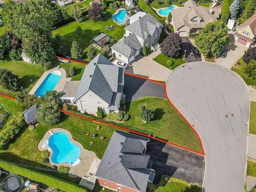 Overall view - 10 Rue Du Chevreuil, Mercier, QC - Outdoor With In Ground Pool With View