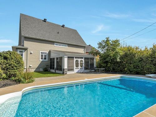 Pool - 10 Rue Du Chevreuil, Mercier, QC - Outdoor With In Ground Pool With Backyard