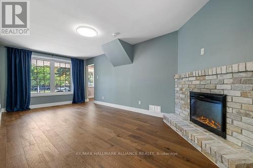 483 Caesar Avenue, Oakville, ON - Indoor Photo Showing Living Room With Fireplace