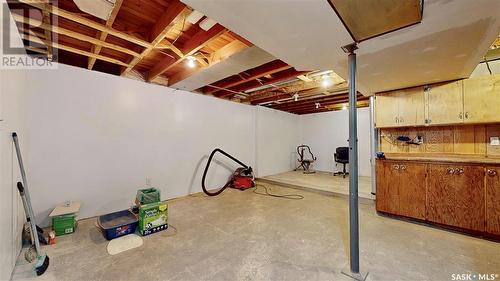 108 Gordon Street, Wolseley, SK - Indoor Photo Showing Basement