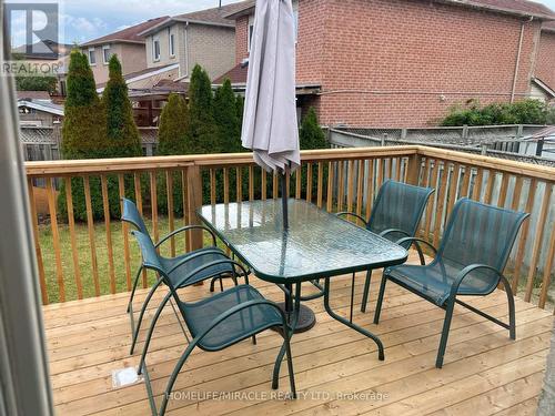 55 Royal Orchard Drive, Brampton, ON - Outdoor With Deck Patio Veranda With Exterior