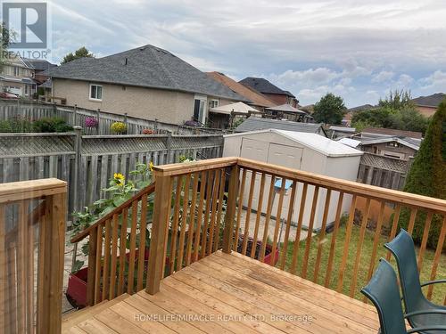 55 Royal Orchard Drive, Brampton, ON - Outdoor With Deck Patio Veranda With Exterior