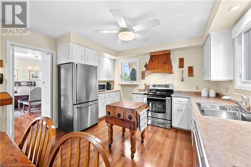 780 Hall Road, Hamilton, ON - Indoor Photo Showing Kitchen With Double Sink