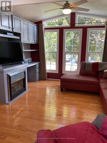 5 S - 4449 Milburough Line, Burlington, ON - Indoor Photo Showing Other Room With Fireplace