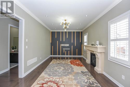 8 Fanning Trail, Brampton, ON - Indoor Photo Showing Other Room With Fireplace