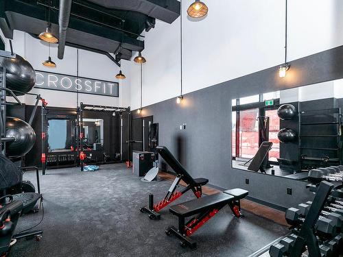 Exercise room - 422-200 Rue Marie-Charles-Le Moyne, Longueuil (Le Vieux-Longueuil), QC - Indoor Photo Showing Gym Room