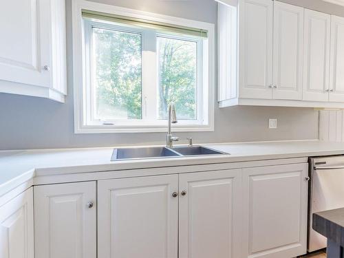 Kitchen - 7630 Boul. St-Jean, Trois-Rivières, QC - Indoor Photo Showing Kitchen With Double Sink