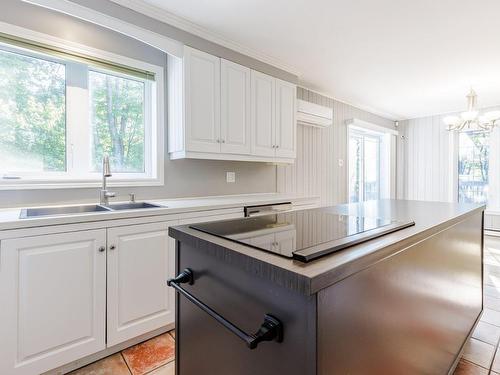 Kitchen - 7630 Boul. St-Jean, Trois-Rivières, QC - Indoor Photo Showing Kitchen With Double Sink