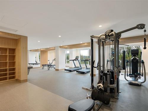 715-2000 Hannington Rd, Langford, BC - Indoor Photo Showing Gym Room