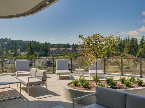 715-2000 Hannington Rd, Langford, BC - Outdoor With Deck Patio Veranda With View