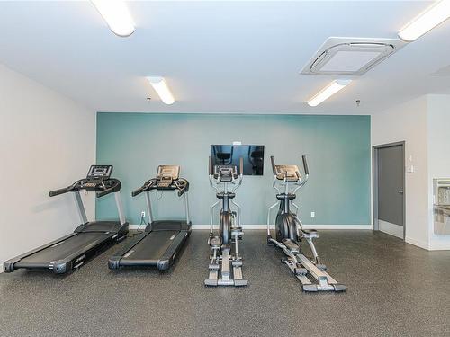 202-2469 Gateway Rd, Langford, BC - Indoor Photo Showing Gym Room