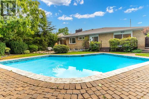 26 Flaremore Crescent, Toronto, ON - Outdoor With In Ground Pool With Backyard