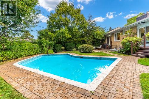 26 Flaremore Crescent, Toronto, ON - Outdoor With In Ground Pool With Backyard