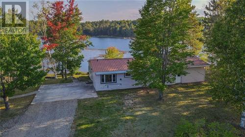 885 Gunns Road, Round Lake Centre, ON - Outdoor With Body Of Water