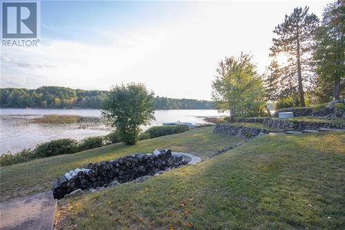 885 Gunns Road, Round Lake Centre, ON - Outdoor With Body Of Water With View