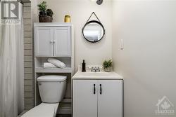 Lower level 3 piece bath. - 