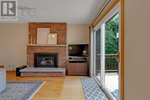 412 Aztec Drive, Oshawa (Mclaughlin), ON - Indoor Photo Showing Living Room With Fireplace