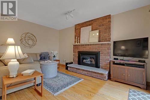 412 Aztec Drive, Oshawa (Mclaughlin), ON - Indoor Photo Showing Living Room With Fireplace