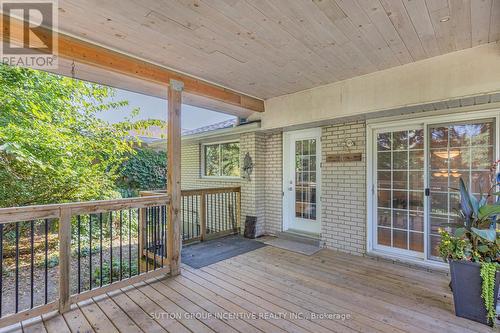 12 Roslyn Road, Barrie, ON - Outdoor With Deck Patio Veranda With Exterior