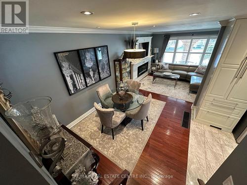 1 - 223 Picton Street E, Hamilton, ON - Indoor Photo Showing Living Room With Fireplace