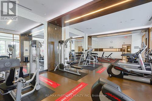 611 - 277 South Park Road, Markham, ON - Indoor Photo Showing Gym Room