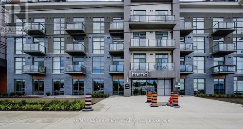 715 - 450 Dundas Street E, Hamilton, ON - Outdoor With Balcony With Facade