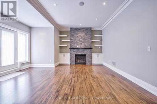 219 Johnston Avenue, Toronto, ON - Indoor With Fireplace