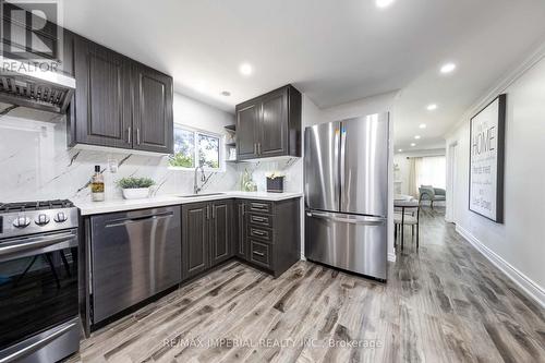 241 Woodycrest Avenue, Georgina, ON - Indoor Photo Showing Kitchen With Stainless Steel Kitchen