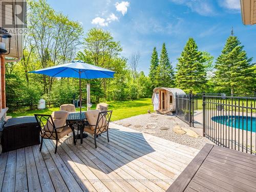 373 Creek View Road, Kawartha Lakes, ON - Outdoor With Deck Patio Veranda With Backyard