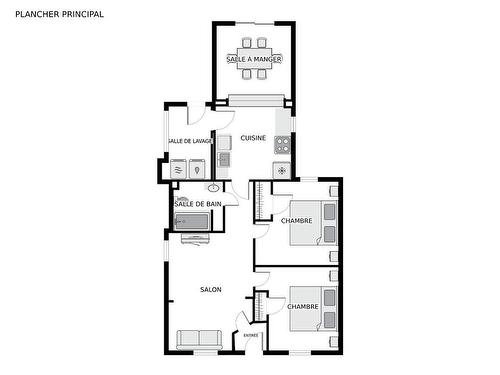 Plan (croquis) - 105  - 107 Rue St-Louis, Sainte-Thérèse, QC - Other