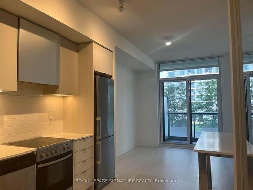 604-30 Gibbs Rd, Toronto, ON - Indoor Photo Showing Kitchen With Stainless Steel Kitchen