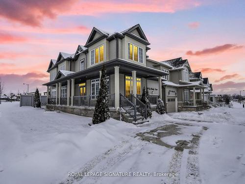 340 Col Phillips Dr, Shelburne, ON - Outdoor With Deck Patio Veranda With Facade