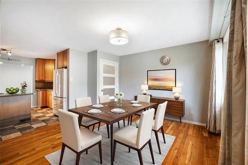 106 Clayton Drive, Winnipeg, MB - Indoor Photo Showing Dining Room