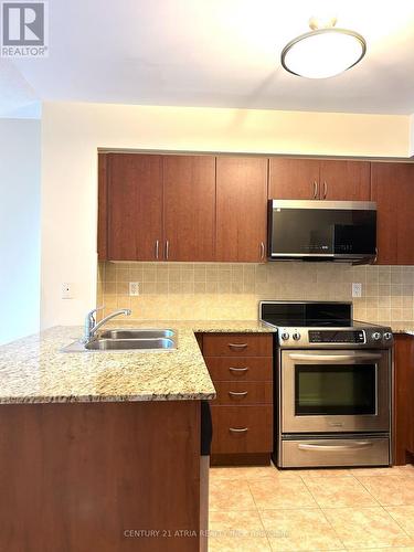 311 - 30 Clegg Road, Markham, ON - Indoor Photo Showing Kitchen With Double Sink